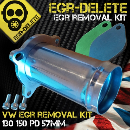 VW EGR DELETE 1.9 8v TDI PD130/PD150 57mm EGR Delete