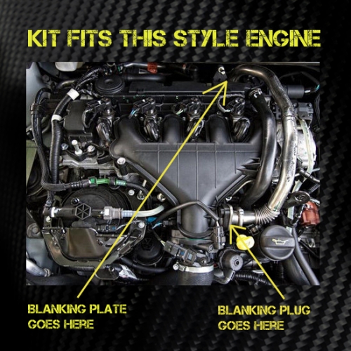 Ford Mondeo mk4 2.0 TDCI EGR Delete Removal Blanking plate Kit EGR Delete